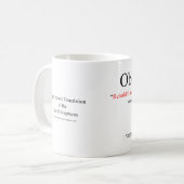 Open Source Translation Obadiah 1:2 Mag コーヒーマグカップ (正面左)