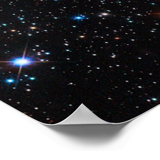 Open Star Cluster NGC 411 ポスター (角)