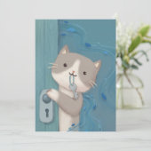 Open Up:鍵付き猫 招待状 (スタンド正面)