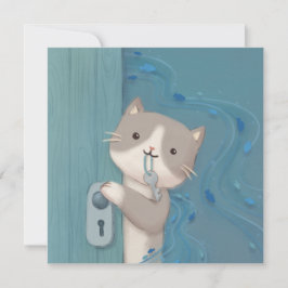 Open Up:鍵付き猫 招待状