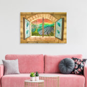 Open Window キャンバスプリント (インサイチュ (リビング))