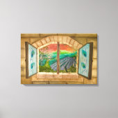 Open Window キャンバスプリント (正面)