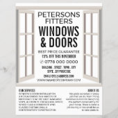 Open Window Design, Window & Door Fitter Company チラシ (正面)