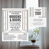 Open Window Design, Window & Door Fitter Company チラシ