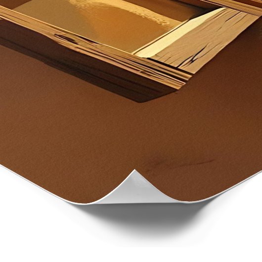 Open Window in the Desert  ポスター (角)