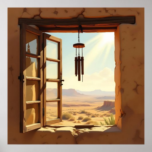 Open Window in the Desert  ポスター (正面)
