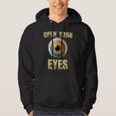 Open Your Eyes, Eyeball Design パーカ (正面)