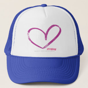 OpenHeartの紫色 キャップ