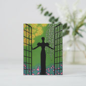 Opening Doors ～はがき/招待状/出欠 インビテーションポストカード (スタンド正面)