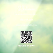 Opening Hours Welcome Window door sign ウィンドウサイン (シート3)