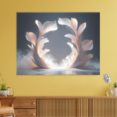 Opening Petal Portal キャンバスプリント (インサイチュ (リビング))