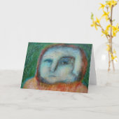 Opening Sky Greeting Cardからの詳細 カード (黄色い花)