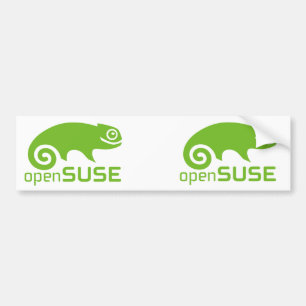 openSuzieのLinuxのロゴ バンパーステッカー