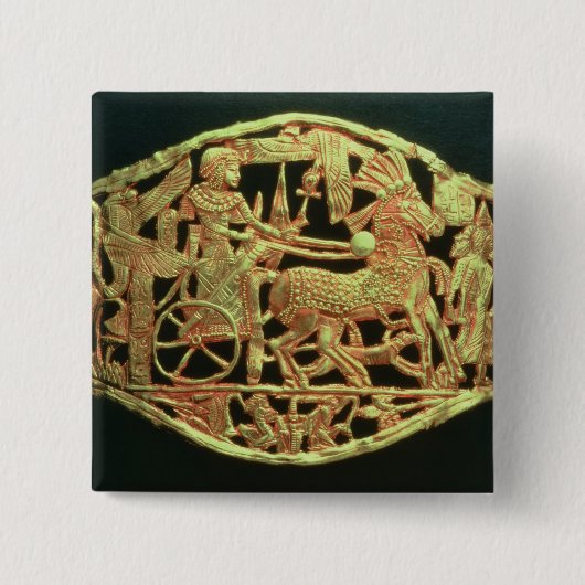 Openworkプラクかバックル 缶バッジ (正面)