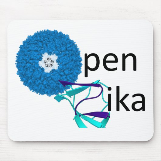 OpenZikaの上品なマウスパッド マウスパッド (正面)