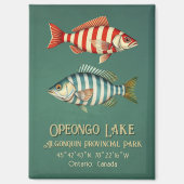 Opeongo Lake Algonquin Provincial Park Ontario  マグネット (正面)