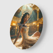 OPERA ラージ壁時計 (傾斜)