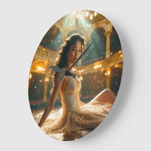 OPERA ラージ壁時計 (傾斜)