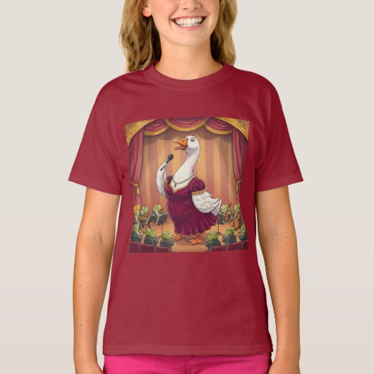 Opera Divaと彼女のオーケストラ、Natasha Us Tシャツ (正面)