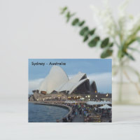 Opera House, Sydney, New South Wales，オーストラリア ポストカード