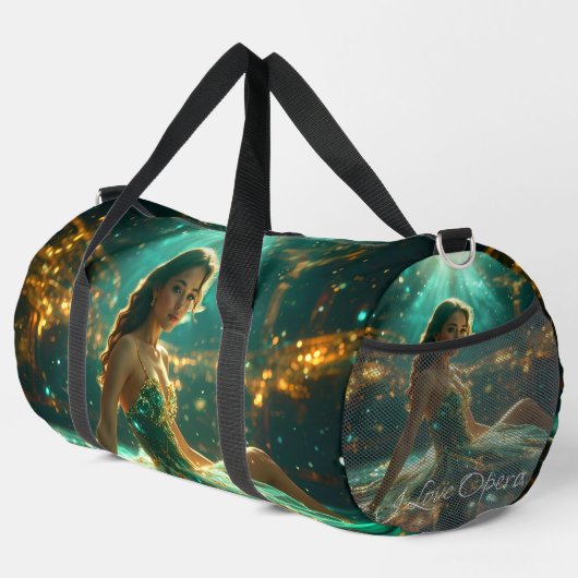 OPERA - I LOVE OPERA ダッフルバッグ (右コーナー)