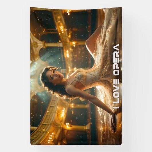OPERA - I LOVE OPERA 横断幕 (縦)
