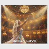 OPERA LOVE ラッピングペーパー (フラット)