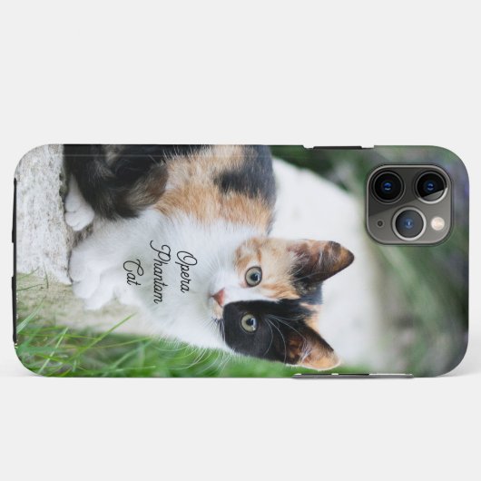 Opera Phantom Cat Case-Mate iPhoneケース (裏面(横))