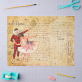 Opera with French Handwriting  薄葉紙 (クラフト)