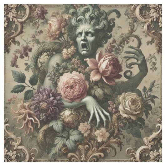 Operatic Opulence - Gothic Statementタイル ファブリック (見本)