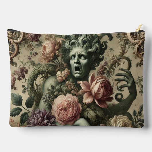 Operatic Opulence – Gothic Victorian Portrait アクセサリーポーチ (裏面)