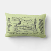 Operating Engineer Road Grader 1889 Media Pa. ランバークッション (裏面)