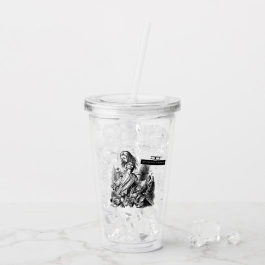 Operation Alice in Wonderland Alice im Wunderland アクリルタンブラー (アイス裏面)