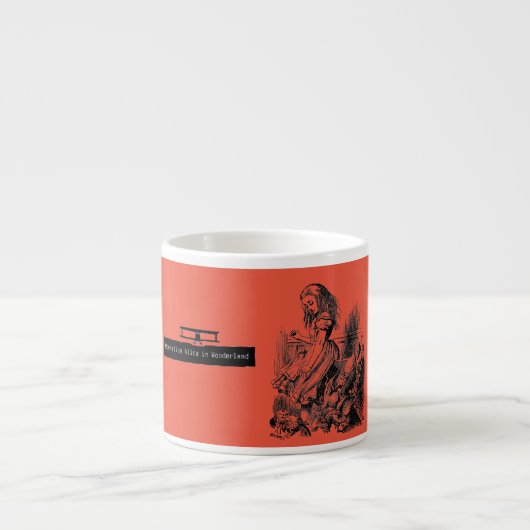 Operation Alice in Wonderland Alice im Wunderland エスプレッソカップ (正面)