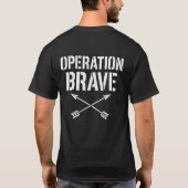 Operation Brave Tシャツ (裏面)