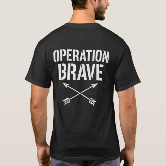 Operation Brave Tシャツ (裏面)