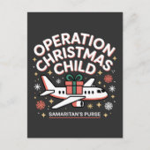 Operation Christmas Child Samaritan Purse 案内ポストカード (正面)