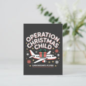 Operation Christmas Child Samaritan Purse 案内ポストカード (スタンド正面)