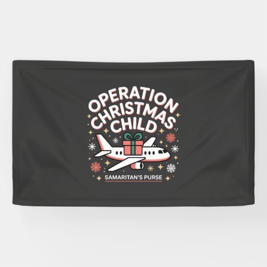 Operation Christmas Child Samaritan Purse  横断幕 (横)