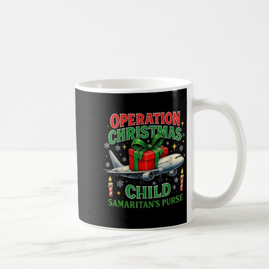 Operation Christmas Child Samaritan’s Purse Design コーヒーマグカップ (右)