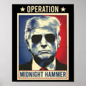 Operation Midnight Hammer Trump  ポスター (正面)