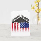 Operation Midnight Hammer - Usa Flag Midnight Hamm カード (黄色い花)