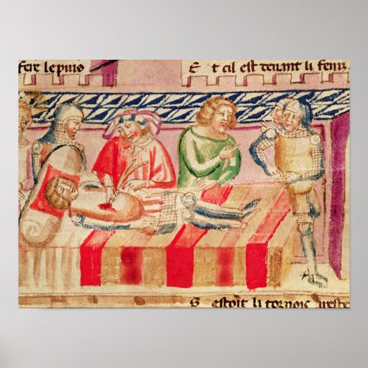 Operation on a wounded soldier ポスター (正面)