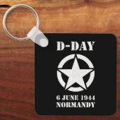 Operation Overlord 1944 D-Day 2024 Normandy キーホルダー (正面)