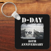 Operation Overlord 1944 D-Day 2024 Normandy キーホルダー (正面)