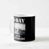 Operation Overlord 1944 D-Day 2024 Normandy コーヒーマグカップ (正面左)