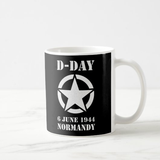 Operation Overlord 1944 D-Day 2024 Normandy コーヒーマグカップ (右)