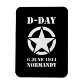 Operation Overlord 1944 D-Day 2024 Normandy マグネット (縦)
