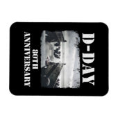 Operation Overlord 1944 D-Day 2024 Normandy マグネット (横)