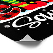 Operations Elf Squad Christmas Manager Matching X- ポスター (角)